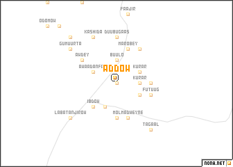 map of Addow