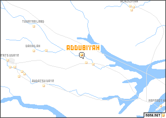 map of Aḑ Ḑubīyah