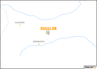 map of Ad Dūlāb