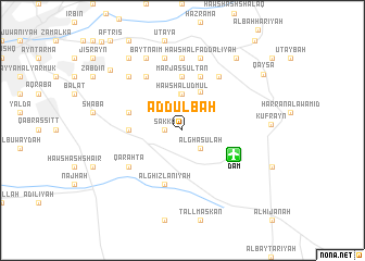 map of Ad Dulbah