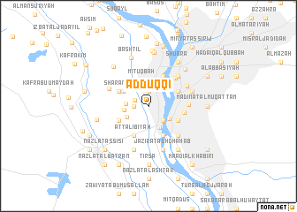 map of Ad Duqqī