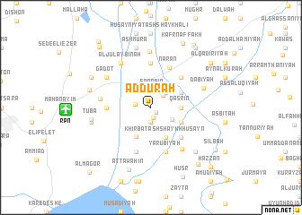 map of Ad Dūrah