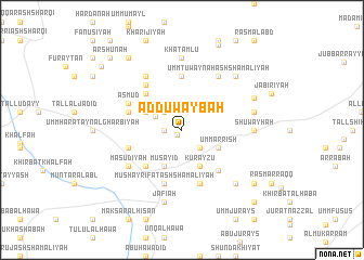 map of Ad Duwaybah