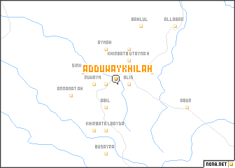 map of Ad Duwaykhilah