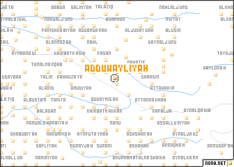 map of Ad Duwaylīyah