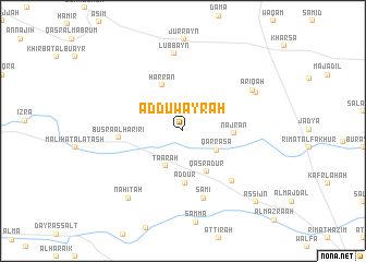 map of Ad Duwayrah