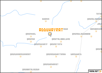 map of Ad Duwayrāt