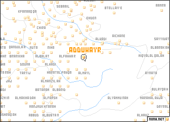 map of Ad Duwayr