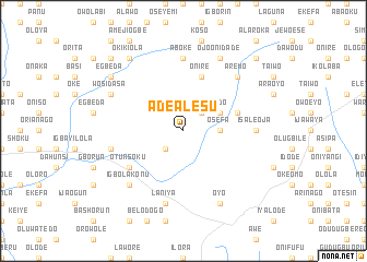 map of Ade Alesu