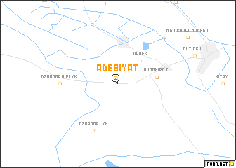 map of Adebiyat