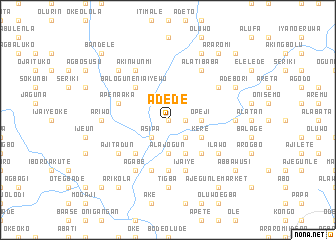 map of Adede