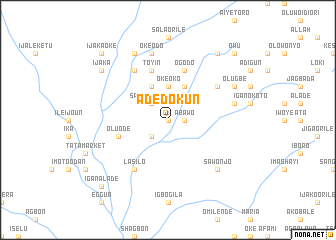 map of Adedokun