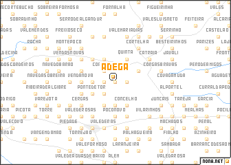 map of Adega