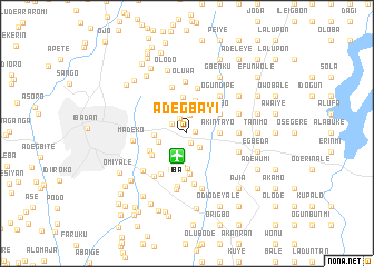 map of Adegbayi