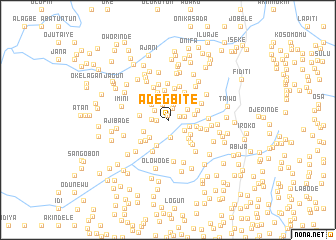 map of Adegbite