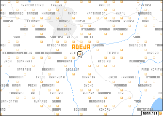 map of Adeja