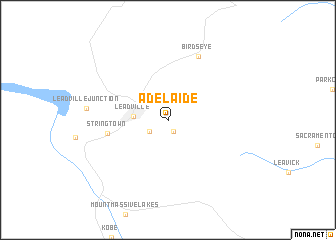 map of Adelaide