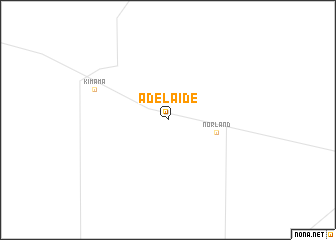 map of Adelaide