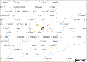 map of Adeleye