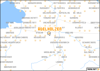 map of Adelholzen