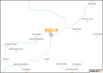 map of Adelia