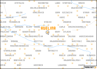 map of Adelina
