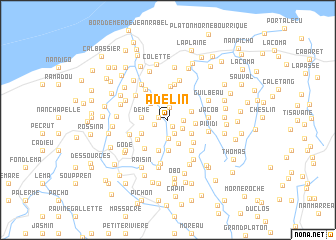 map of Adelin