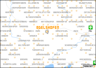 map of Adelshofen