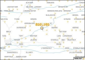 map of Adelvad