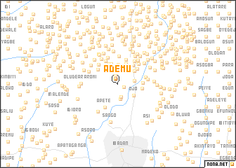 map of Ademu