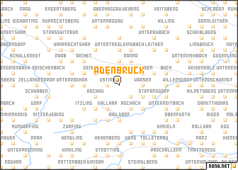 map of Adenbruck