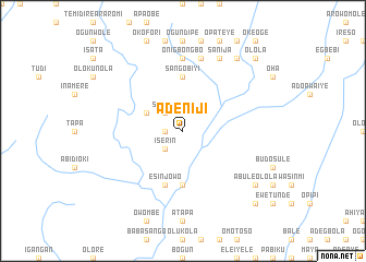 map of Adeniji