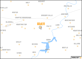 map of Aden