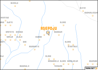 map of Adepoju