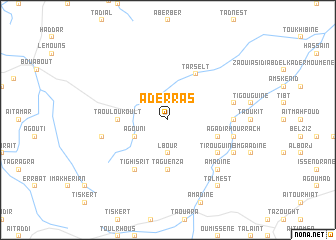 map of Aderras