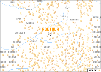 map of Adetola