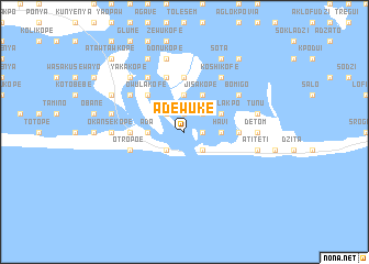 map of Adewuke