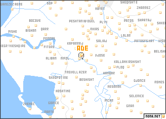 map of Adë