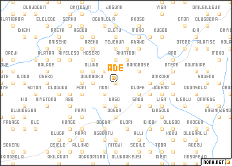 map of Ade