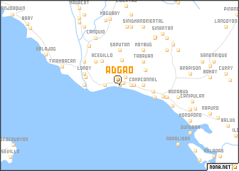 map of Adgao