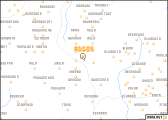 map of Adgos