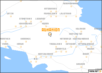 map of Adhámion