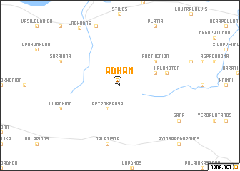 map of Adhám