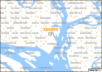 map of Ādhāra