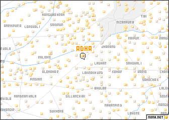 map of Adha