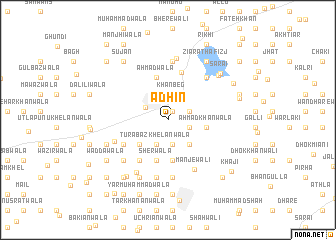 map of Adhin