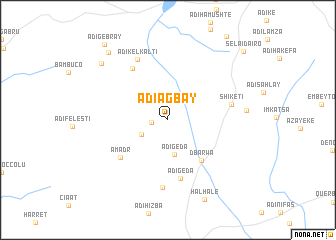 map of Ādī Āgbay