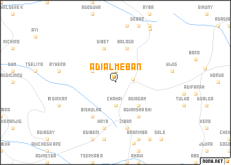 map of Ādī Ālmeban