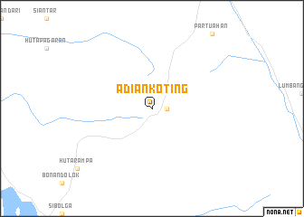 map of Adiankoting