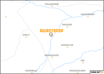 map of Adiantorop